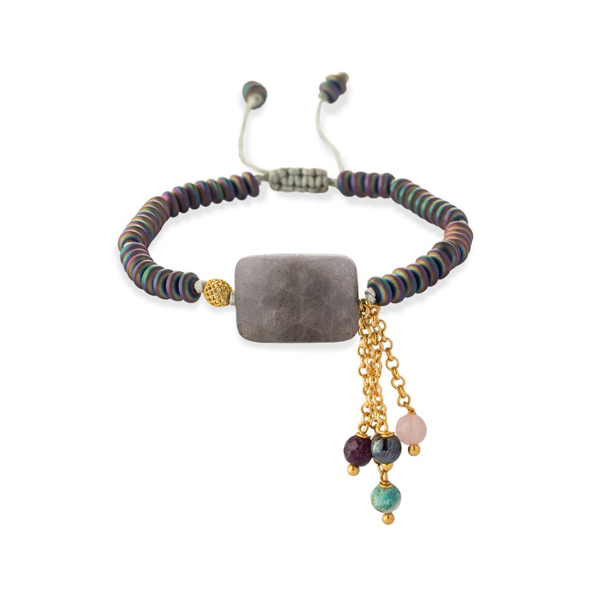 دستبند سنگی  کد BSH050