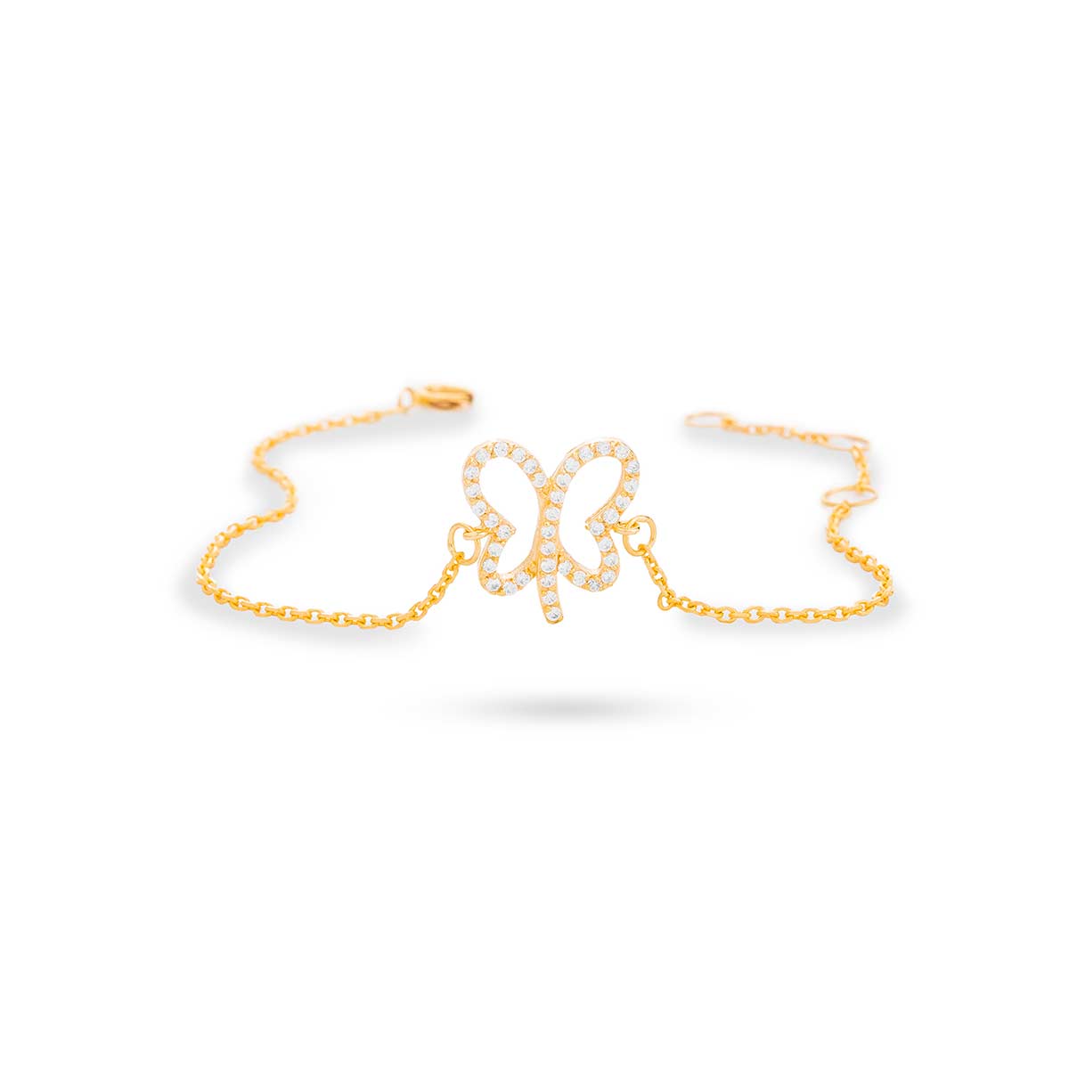 دستبند زنجير طلا  کد BM151