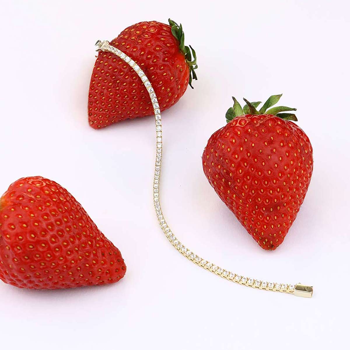 دستبند زنجير طلا  کد BM346