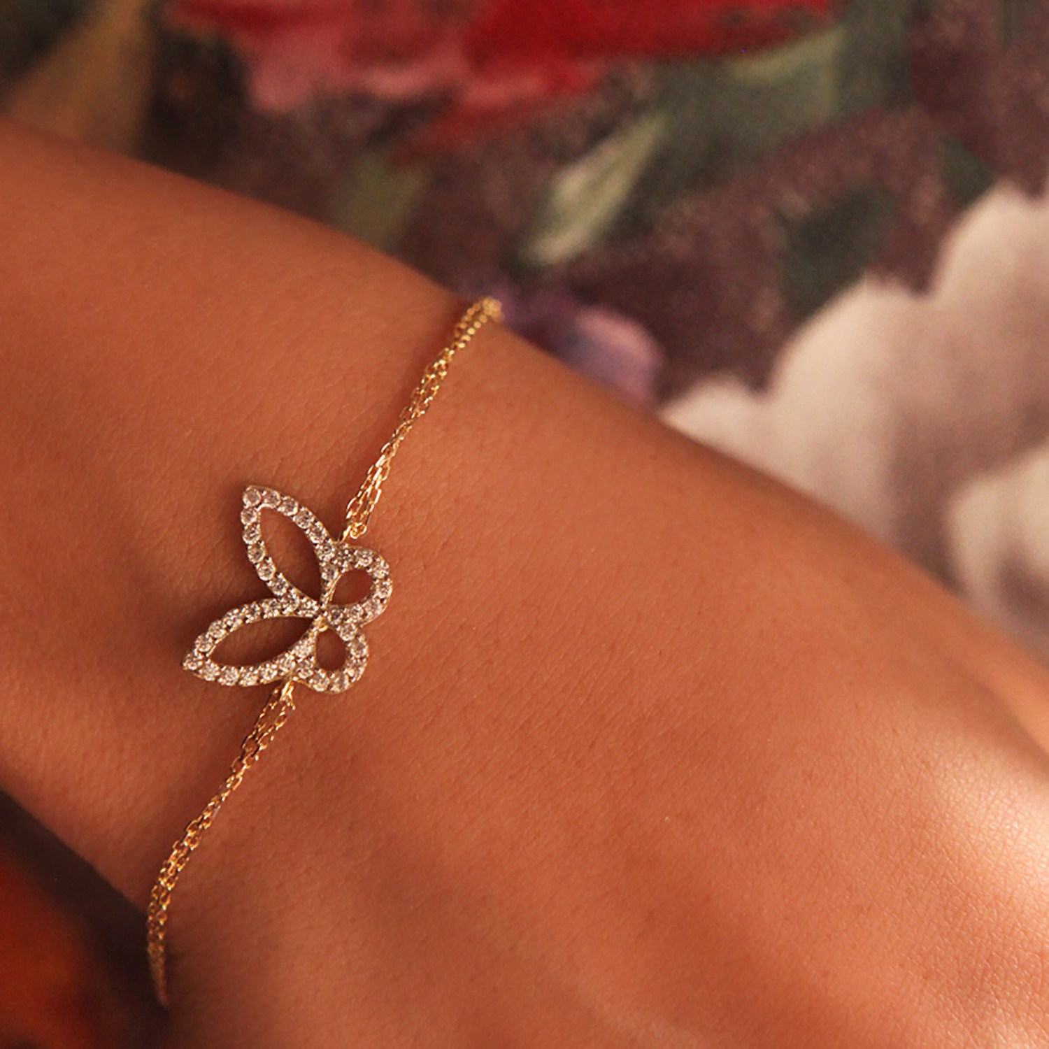 دستبند زنجير طلا  کد RSB-1277