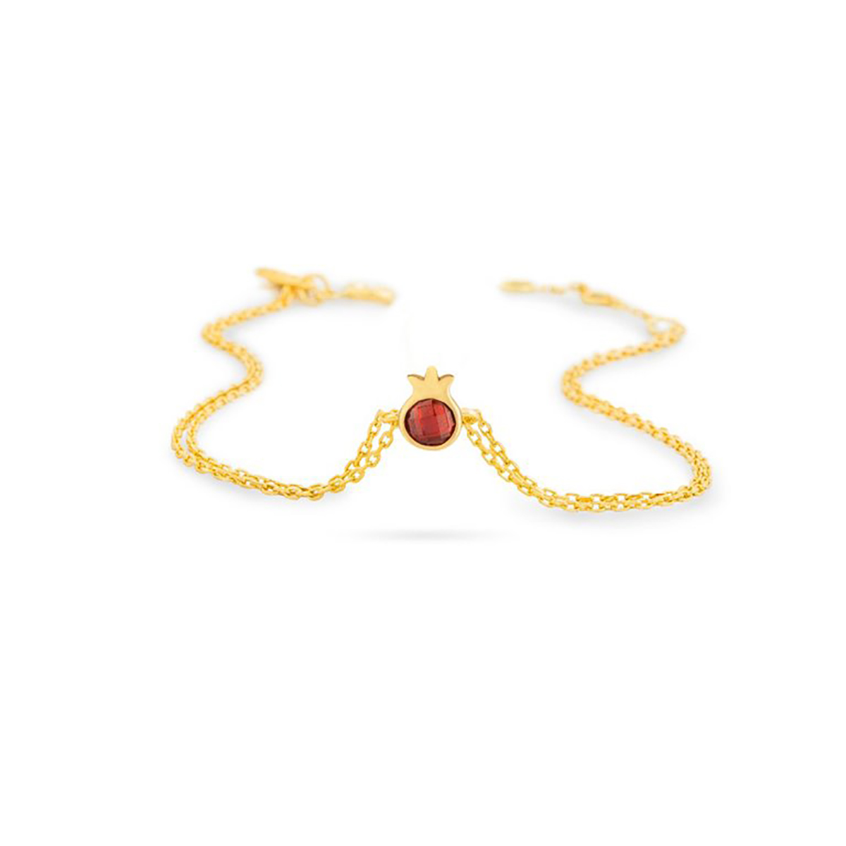 دستبند زنجير طلا  کد RSB-1383