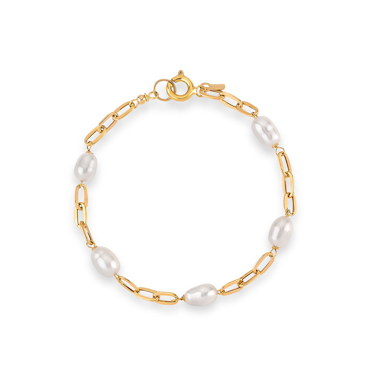 دستبند زنجير طلا  کد BT143