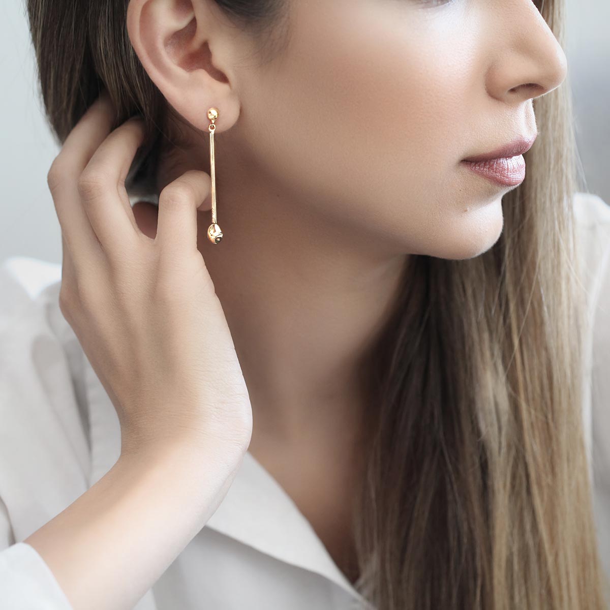 گوشواره  کد EMOH047