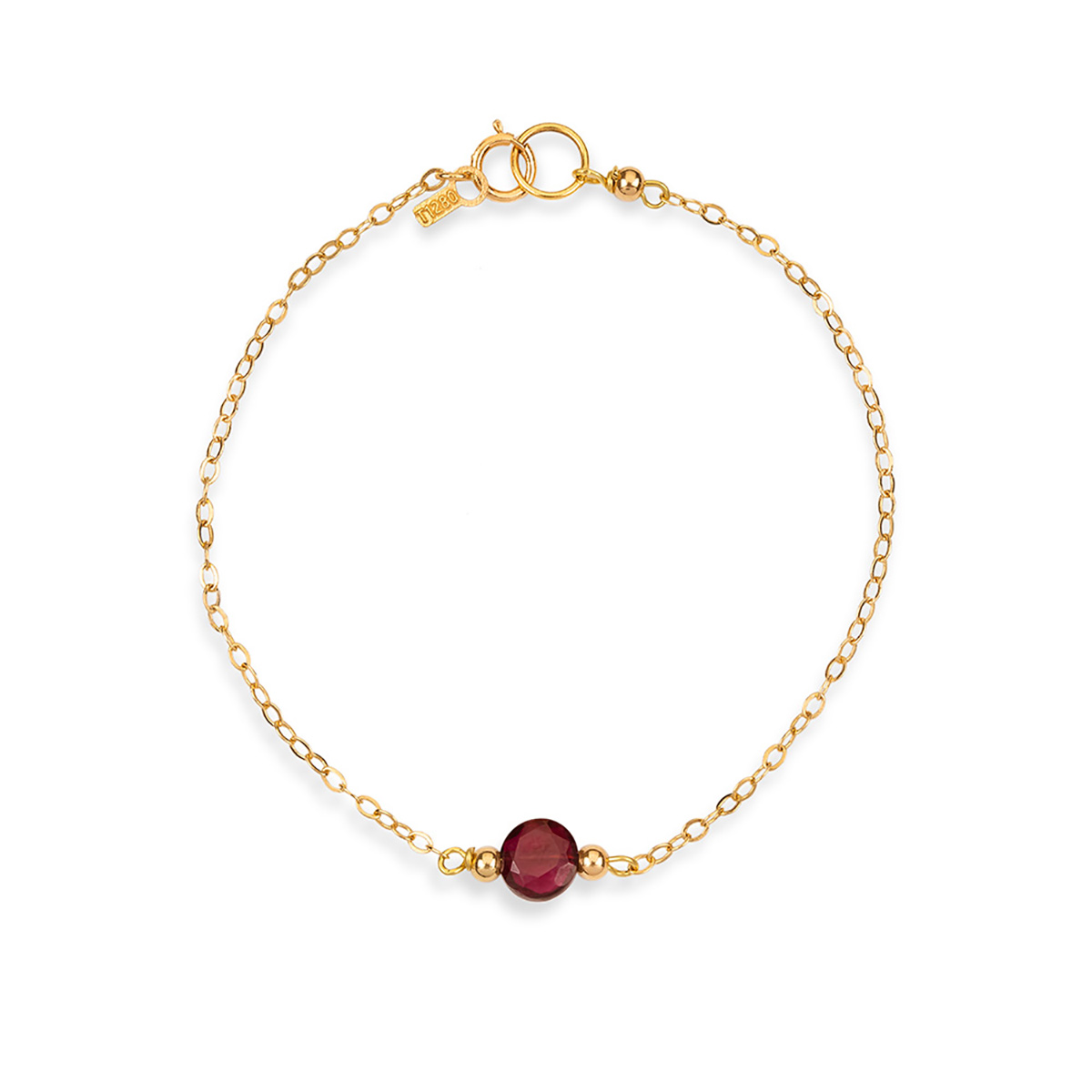 دستبند زنجير طلا  کد BT150