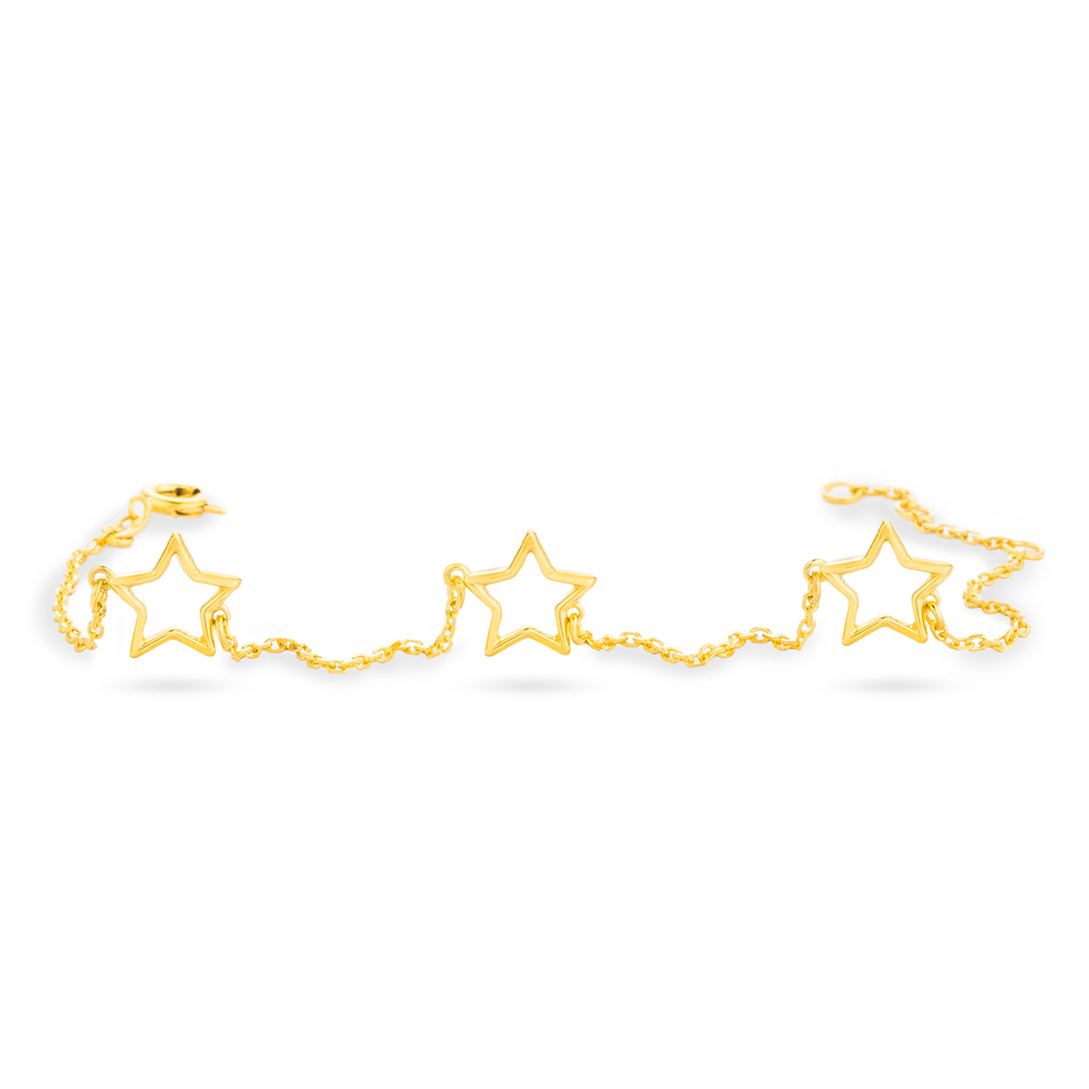 دستبند زنجير طلا  کد BMH020