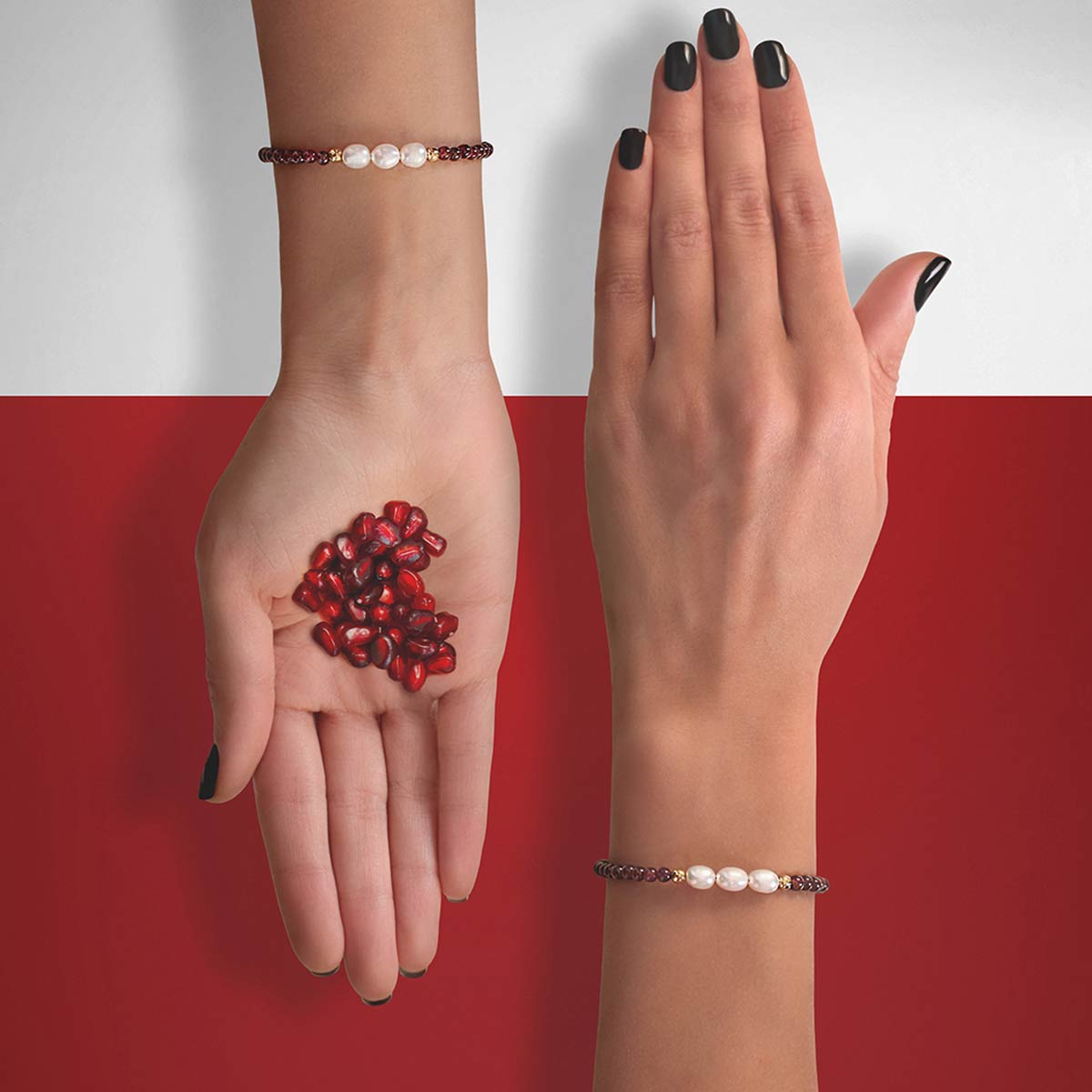 دستبند سنگی  کد BT061