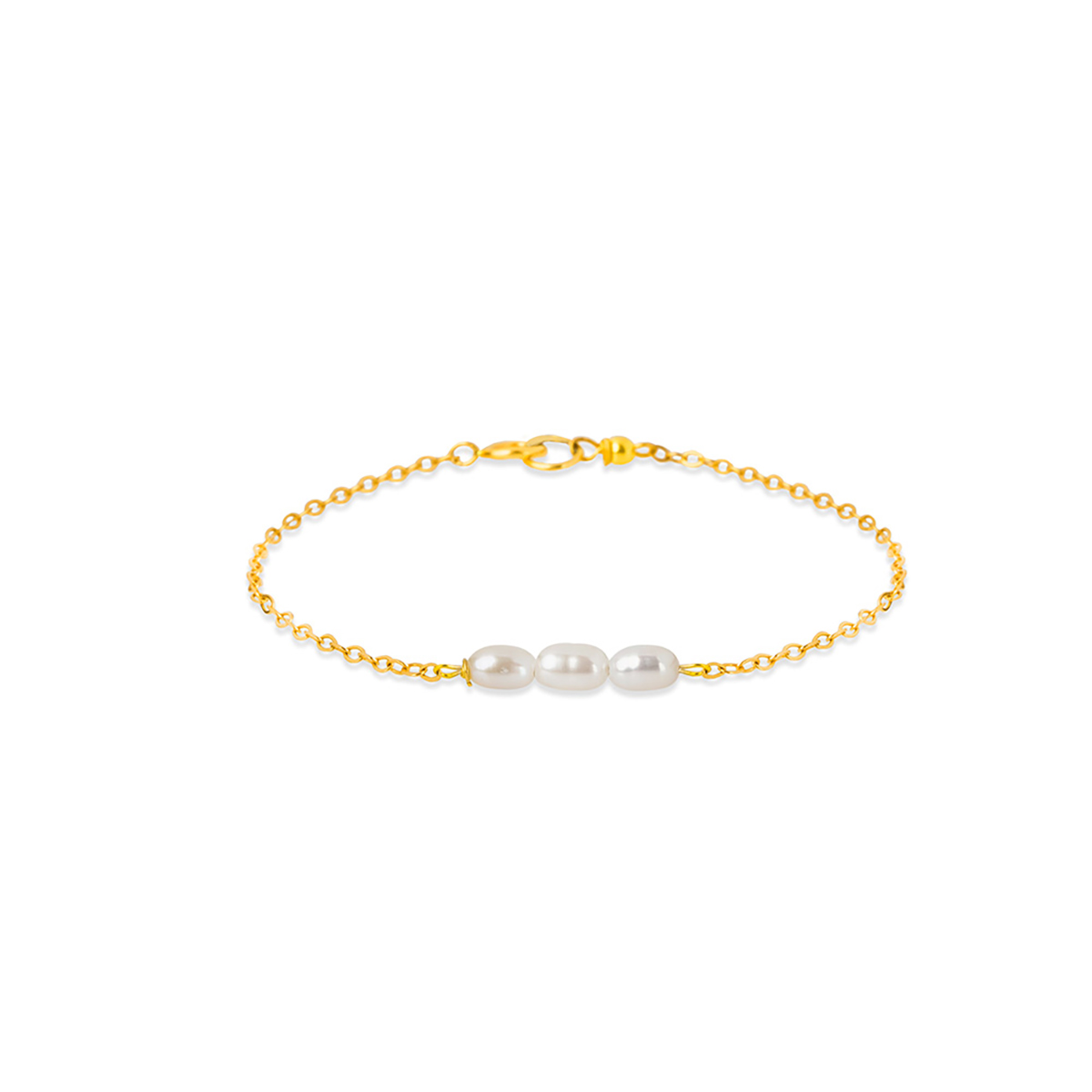 دستبند زنجير طلا  کد BT102