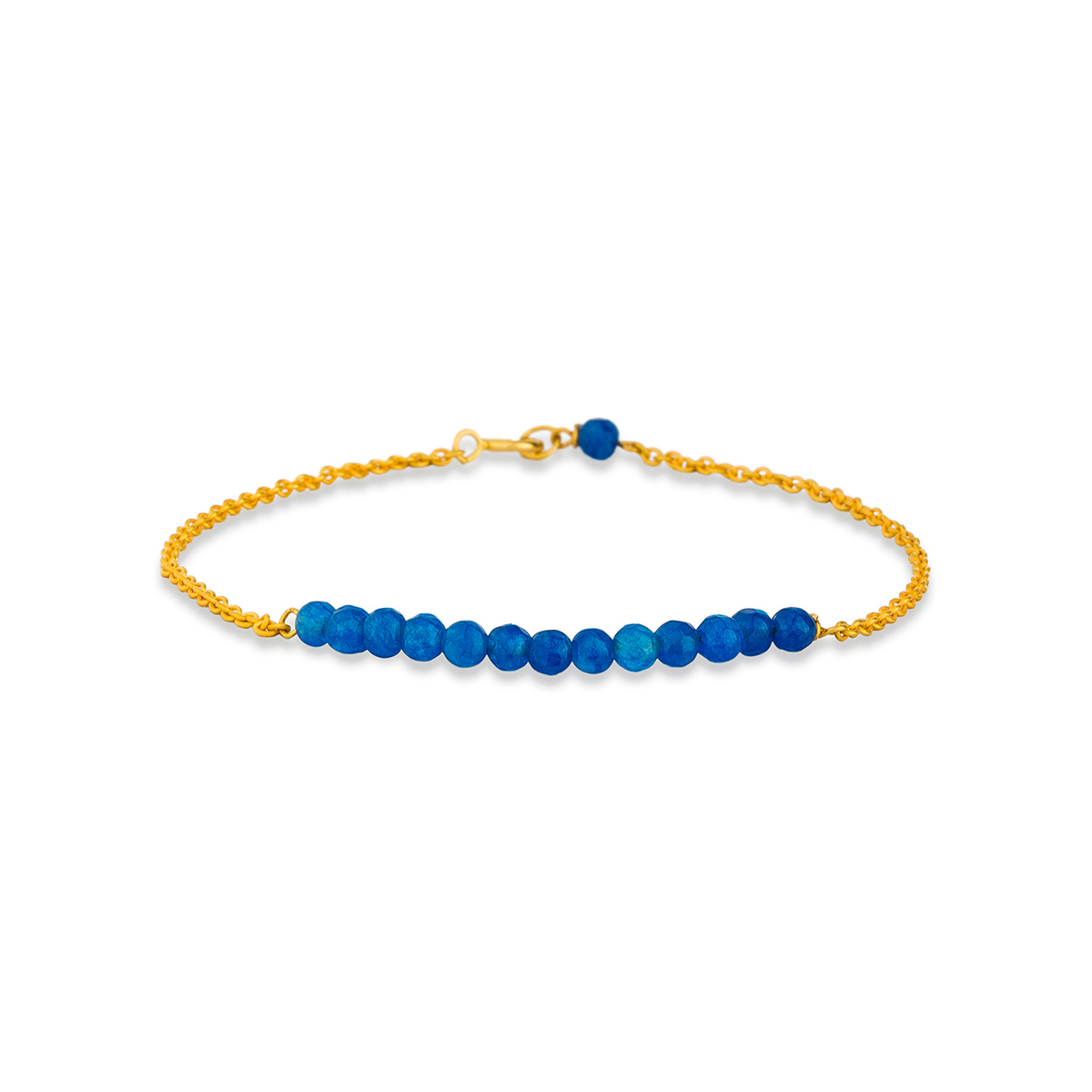 دستبند زنجير طلا  کد BT023