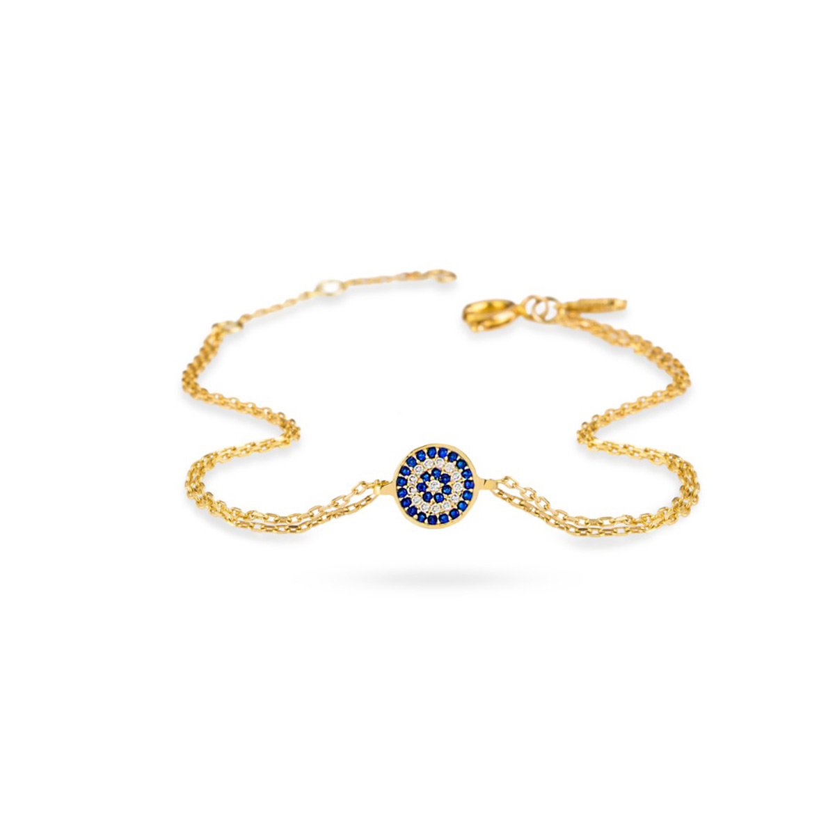 دستبند زنجير طلا  کد RSB-1341