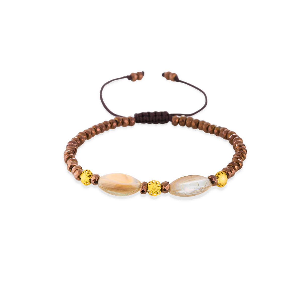 دستبند سنگی  کد BSH166