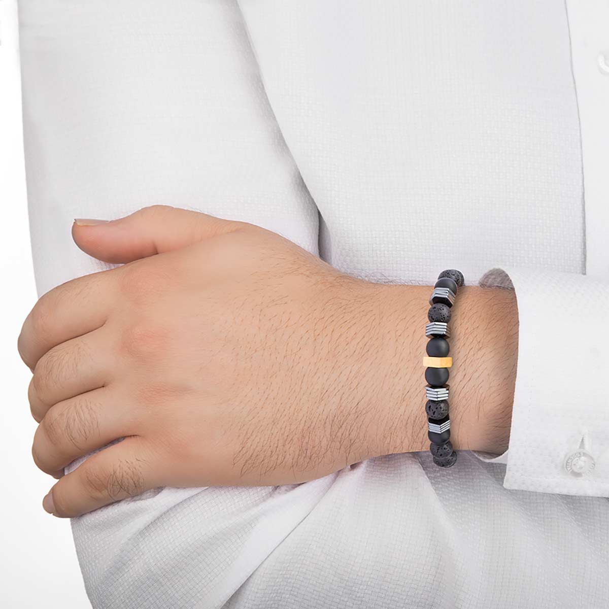 دستبند سنگی  کد BSH187