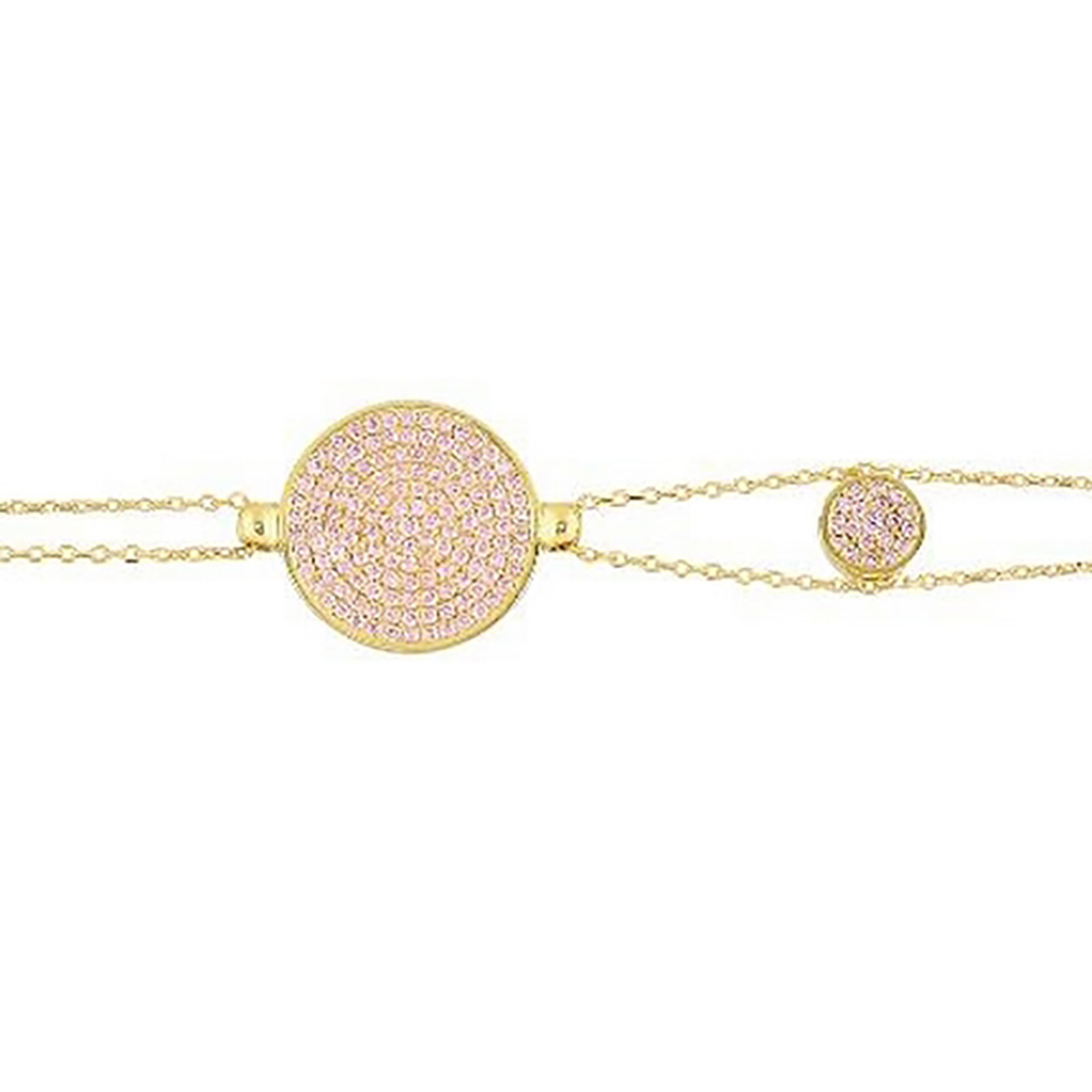 دستبند زنجير طلا  کد RS-190