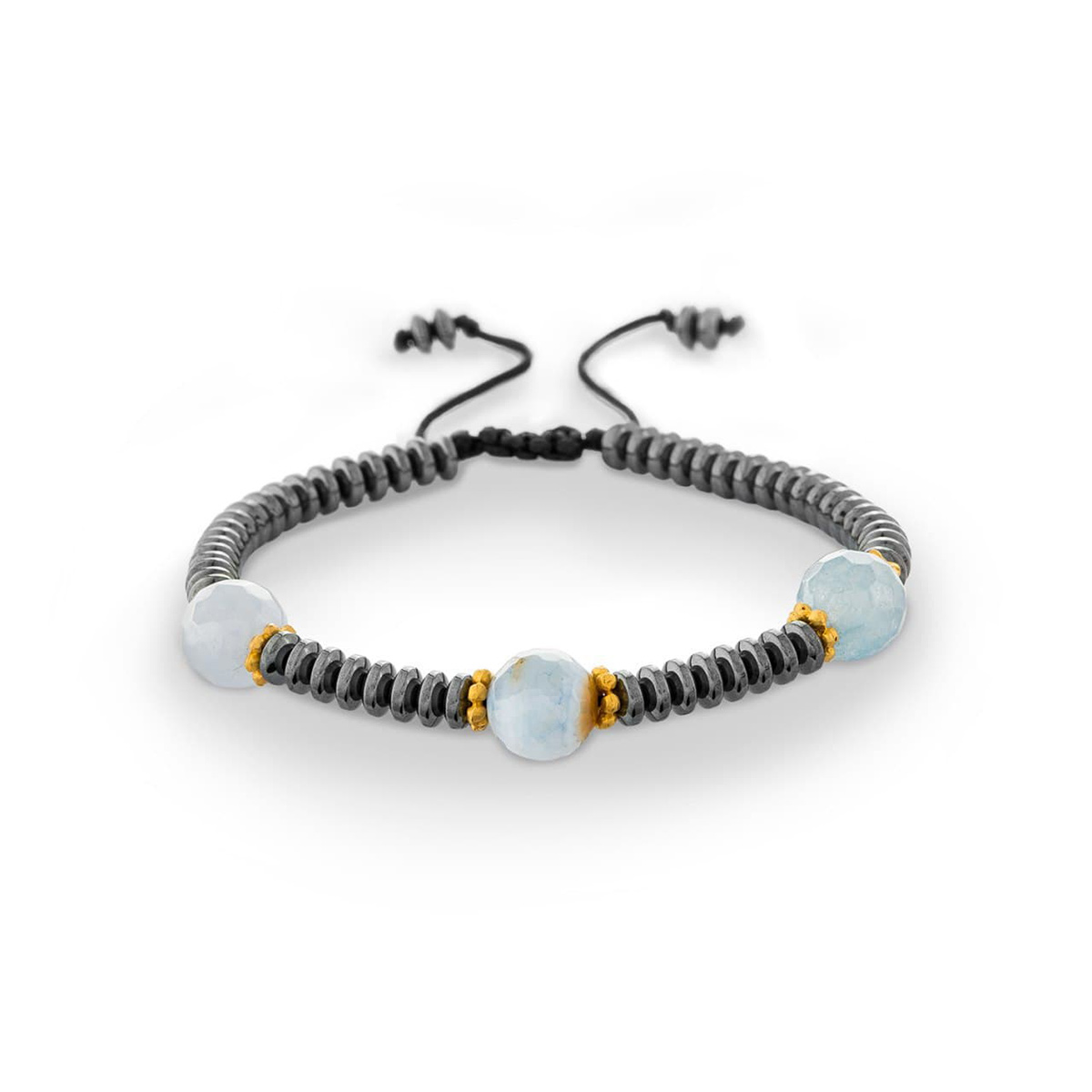 دستبند سنگی  کد BSH023