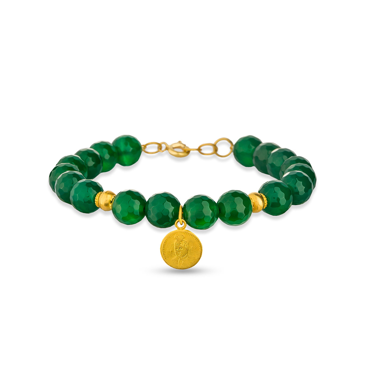 دستبند سنگی  کد BT029