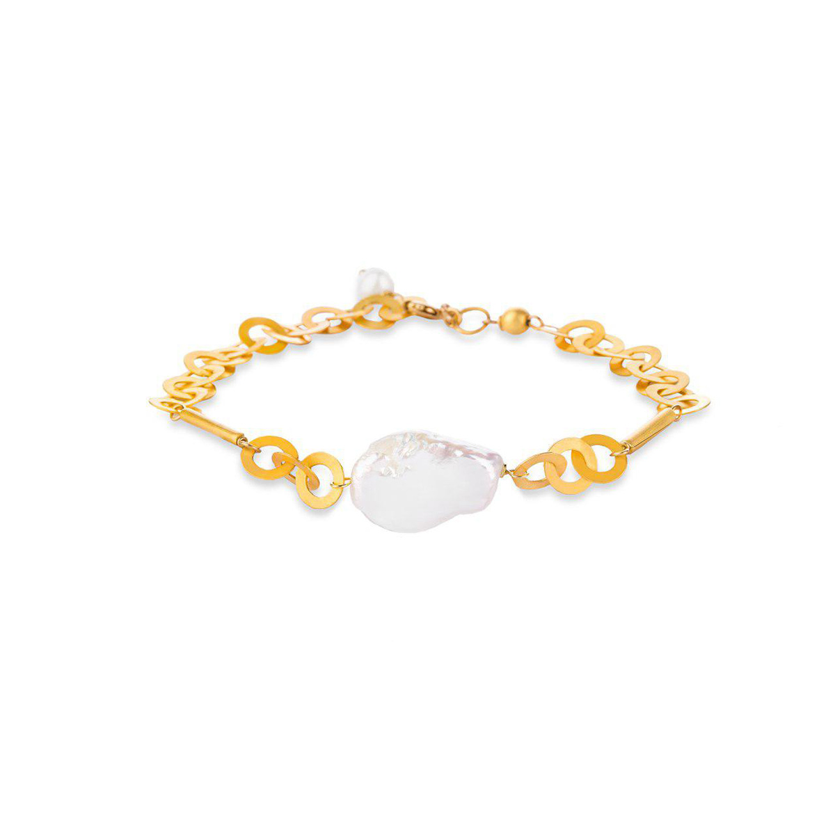 دستبند زنجير طلا  کد BT049