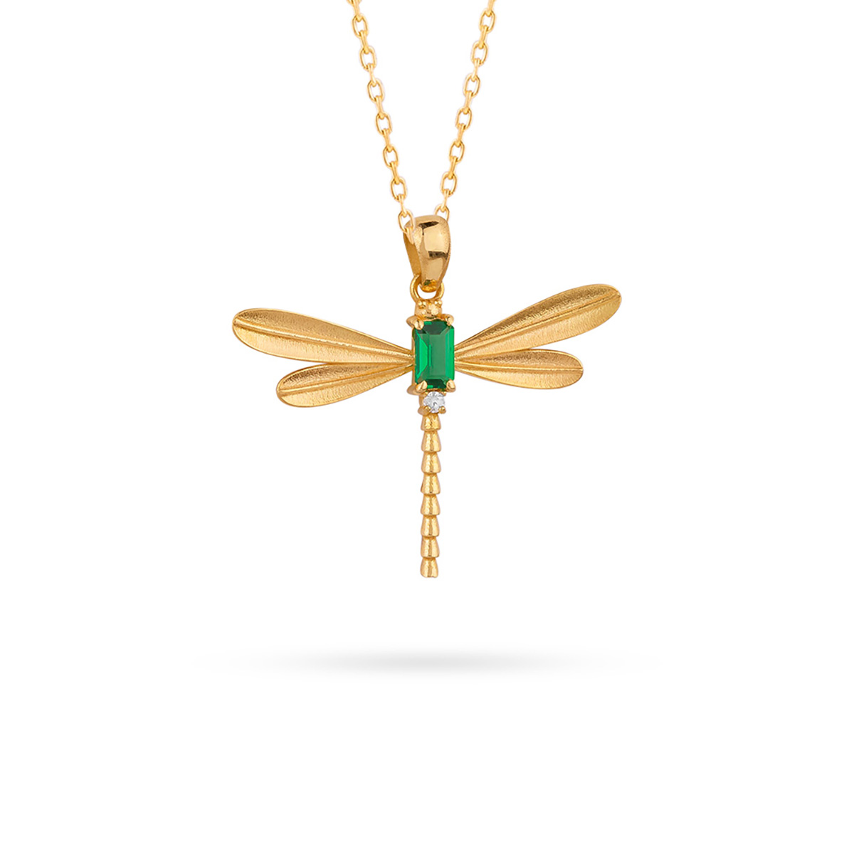 آویز سنجاقک سنگ کد NM513