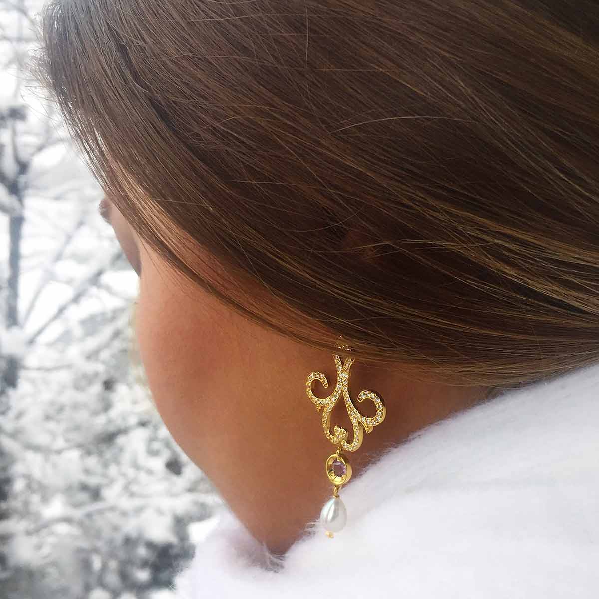 گوشواره  کد EM121