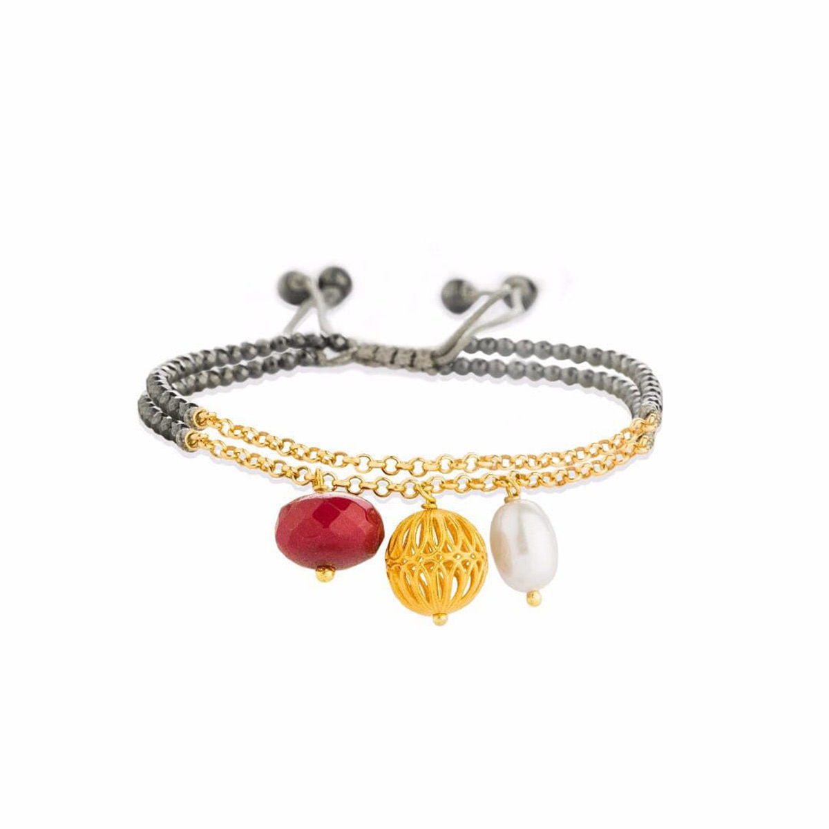 دستبند سنگی  کد BSH053