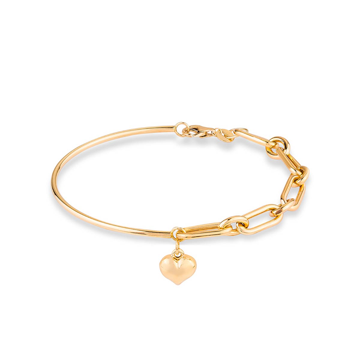 دستبند زنجير طلا  کد BMOH142