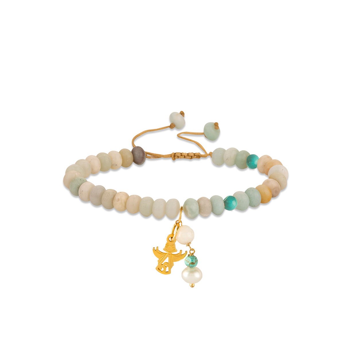 دستبند سنگی  کد BSH063