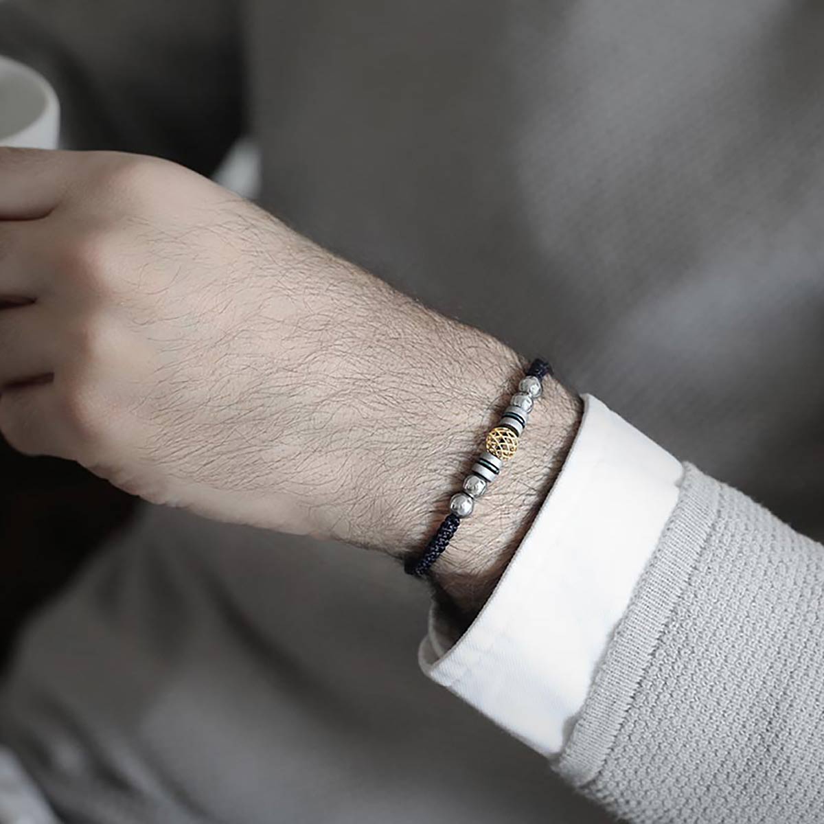 دستبند سنگی  کد BSH185