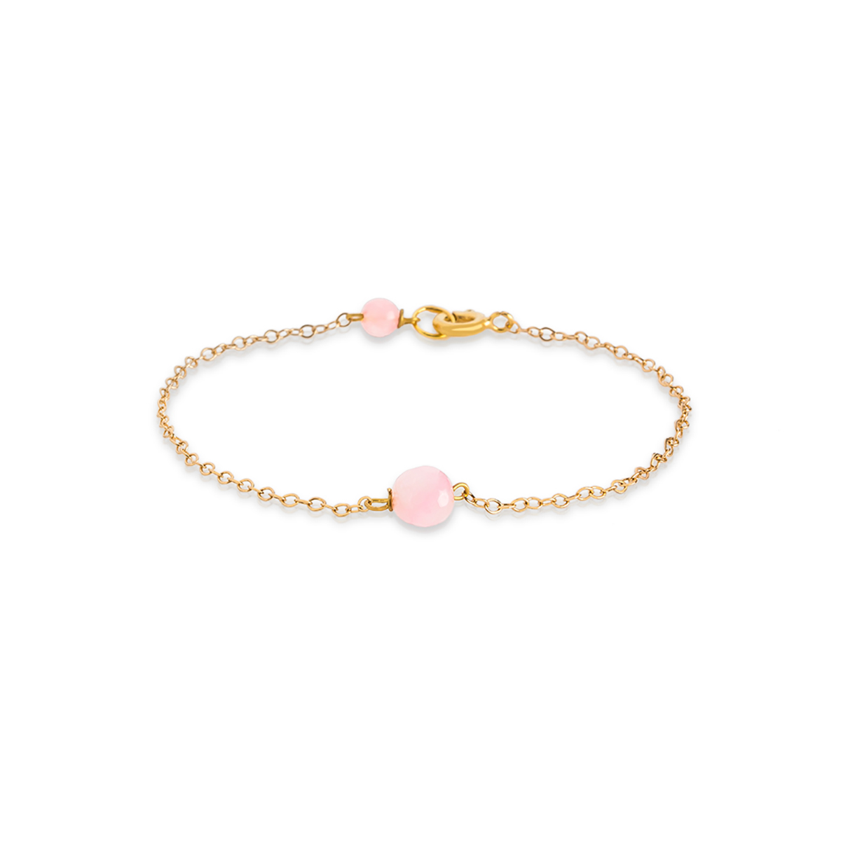 دستبند زنجير طلا  کد BT054