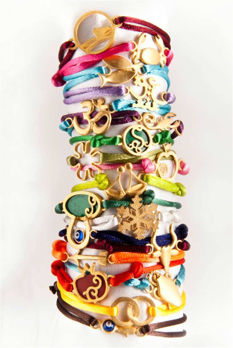 دستبند نخی  کد BR052