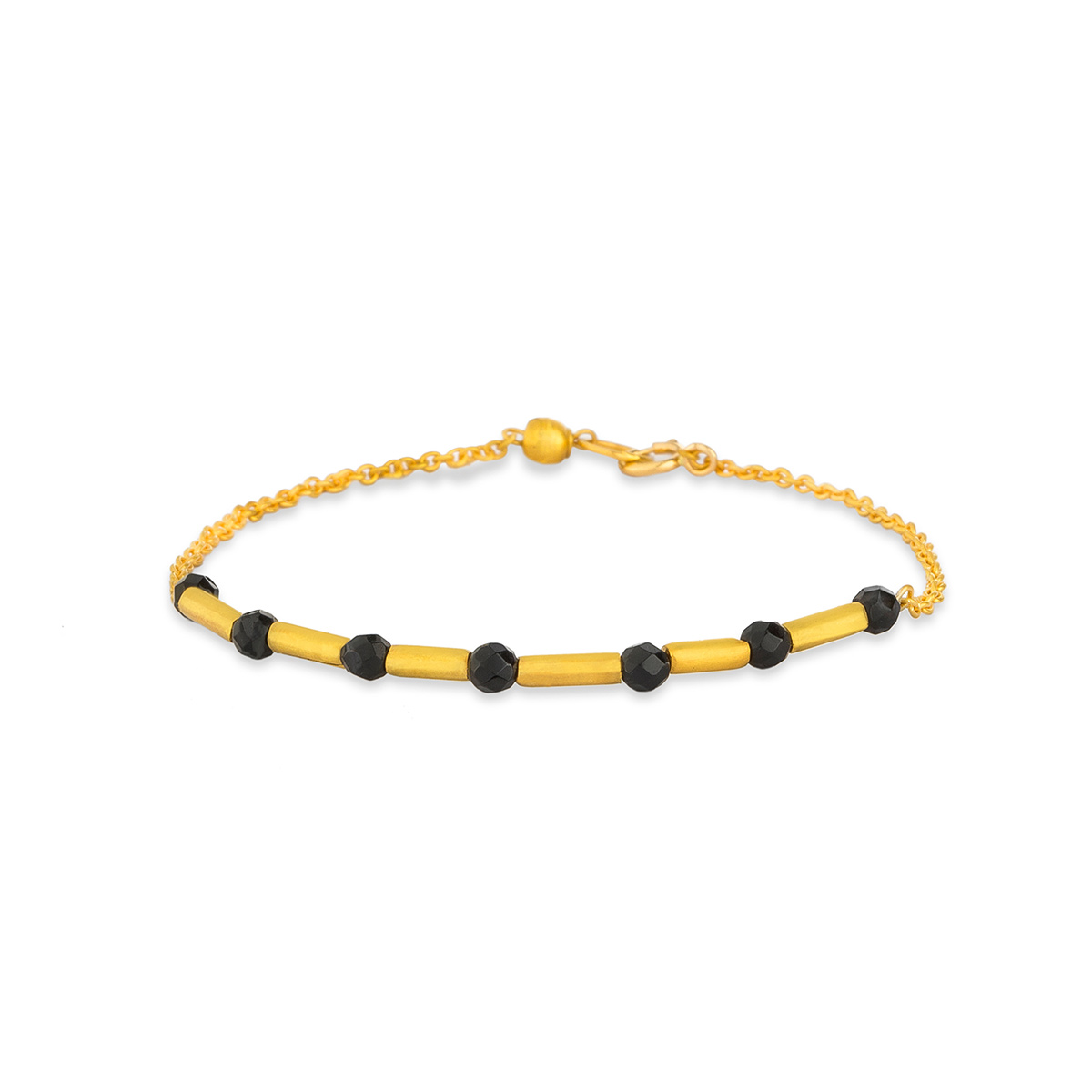 دستبند زنجير طلا  کد BT026