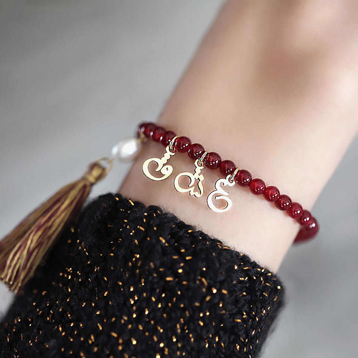 دستبند سنگی  کد BSH172