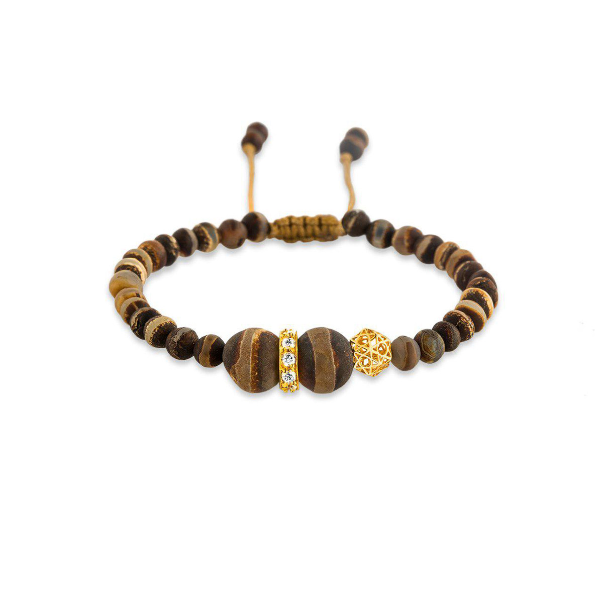 دستبند سنگی  کد BSH073