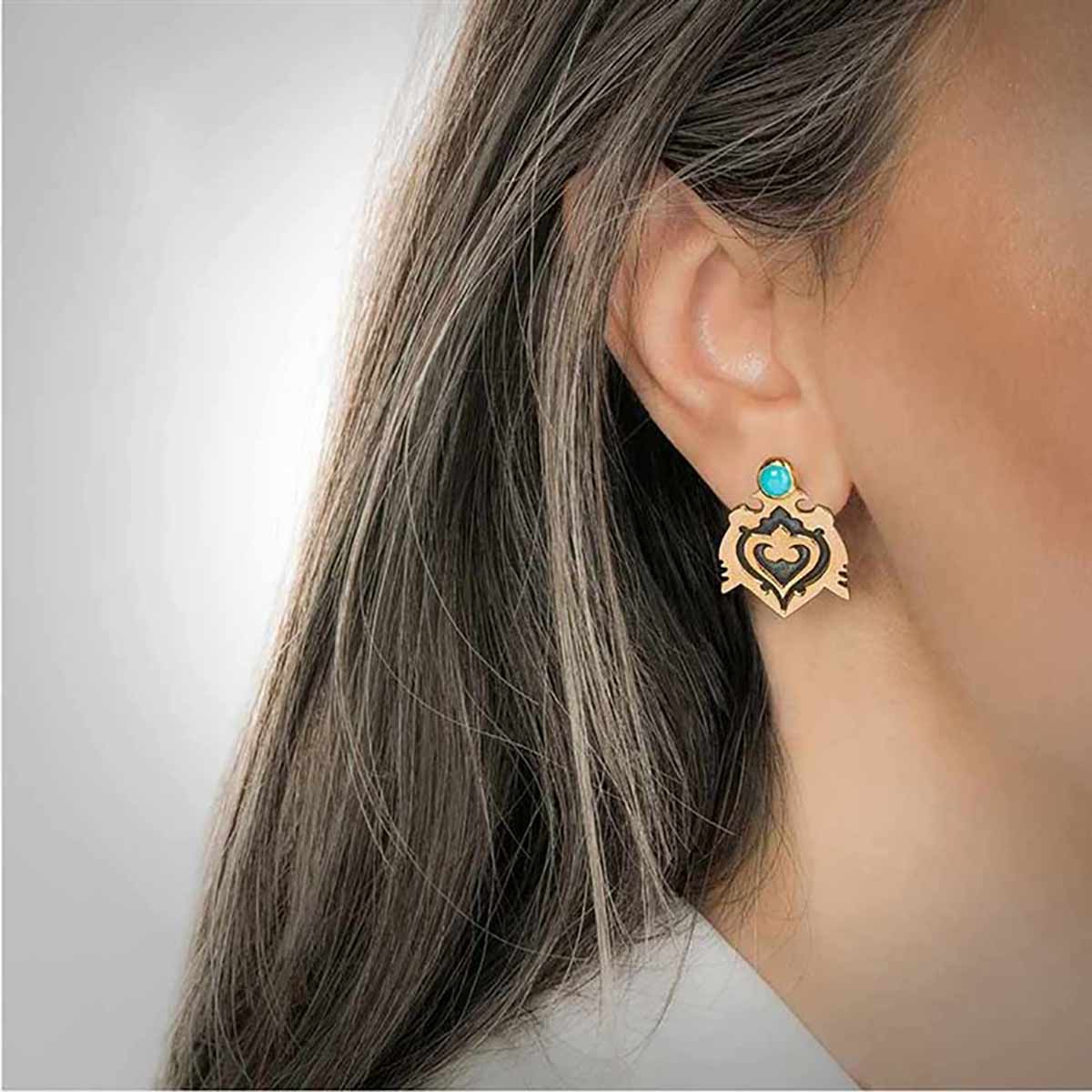 گوشواره  کد EE005