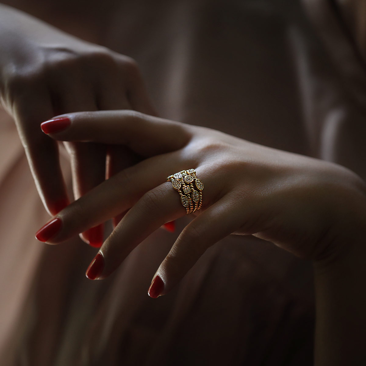 انگشتر  کد RM494