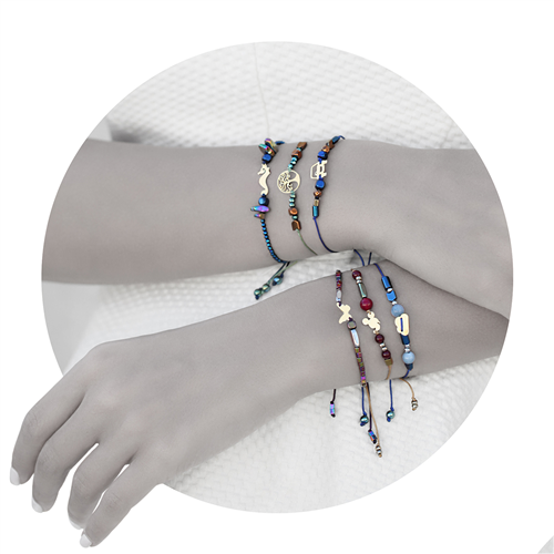 دستبند سنگی  کد BSH154