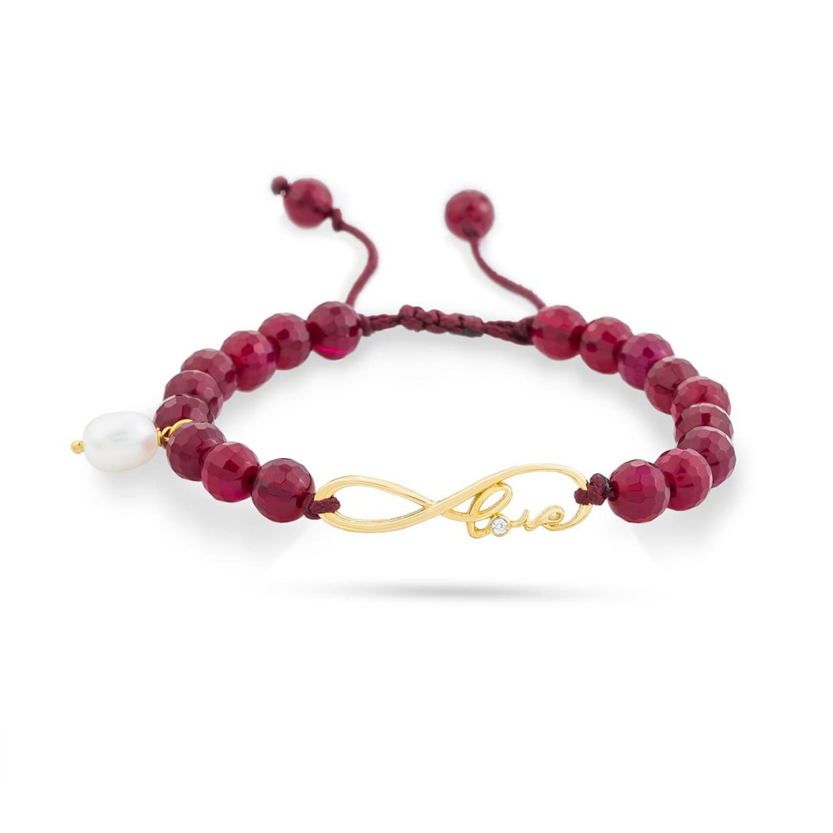 دستبند سنگی  کد BSH011