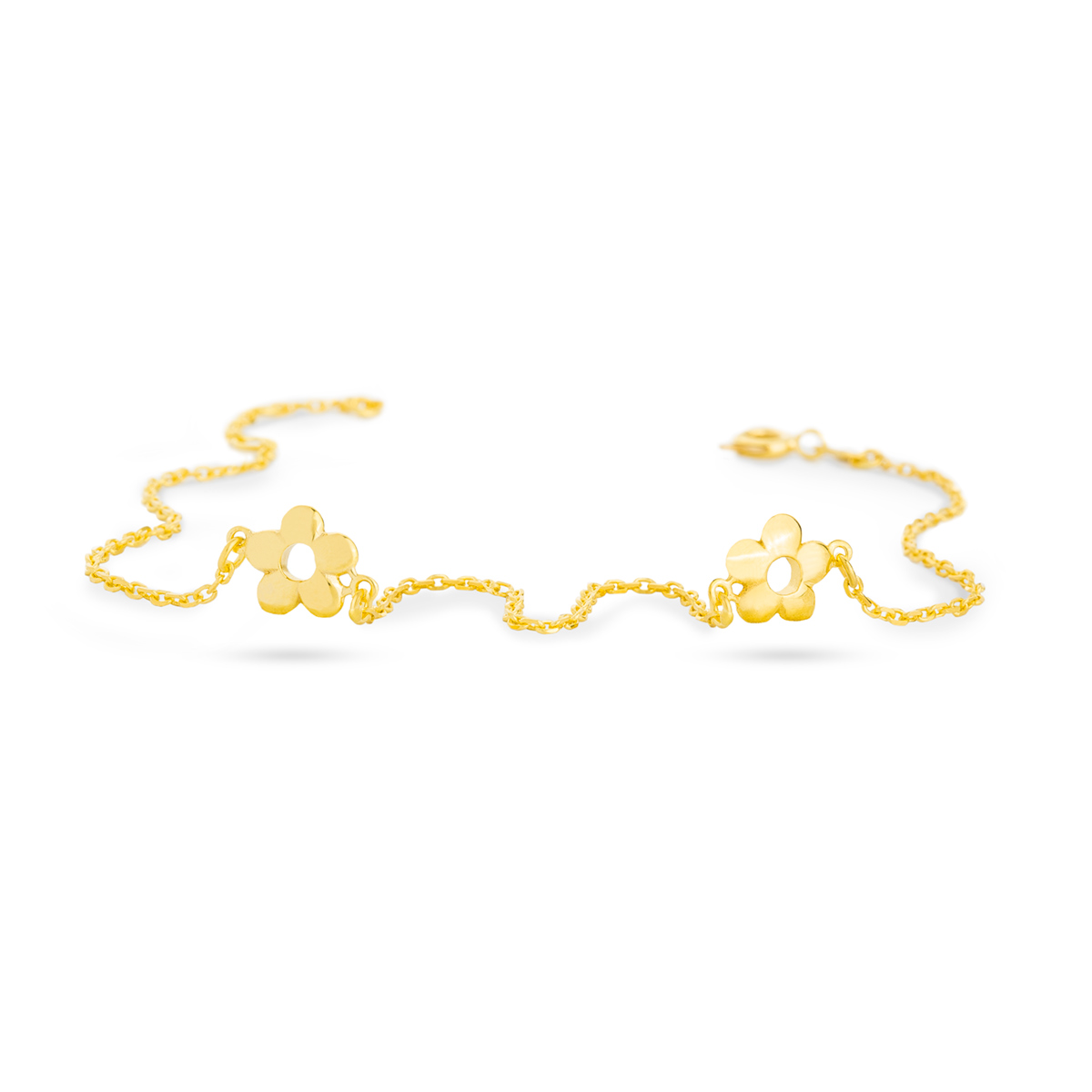 دستبند زنجير طلا  کد BMH005