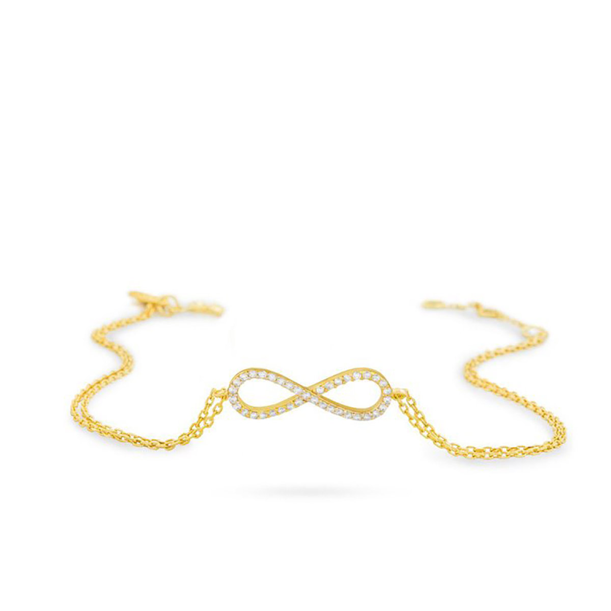 دستبند زنجير طلا  کد RS-183