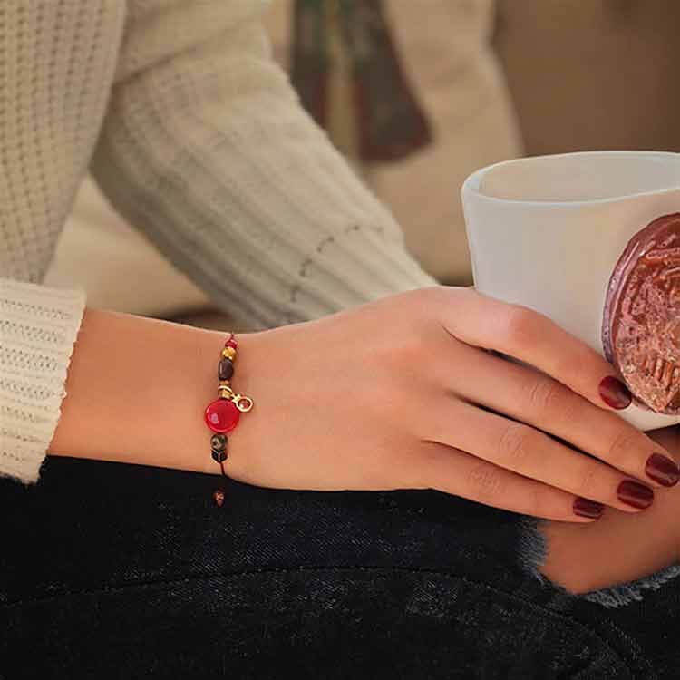 دستبند سنگی  کد BSH087