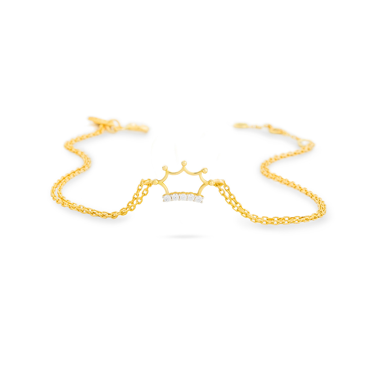 دستبند زنجير طلا  کد RSB-1024