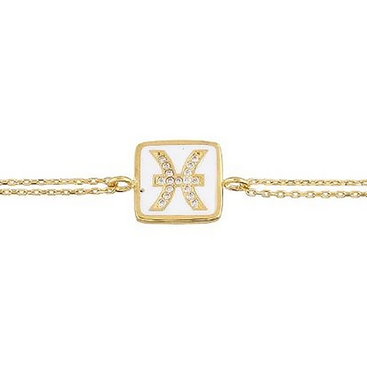 دستبند زنجير طلا  کد RS-736