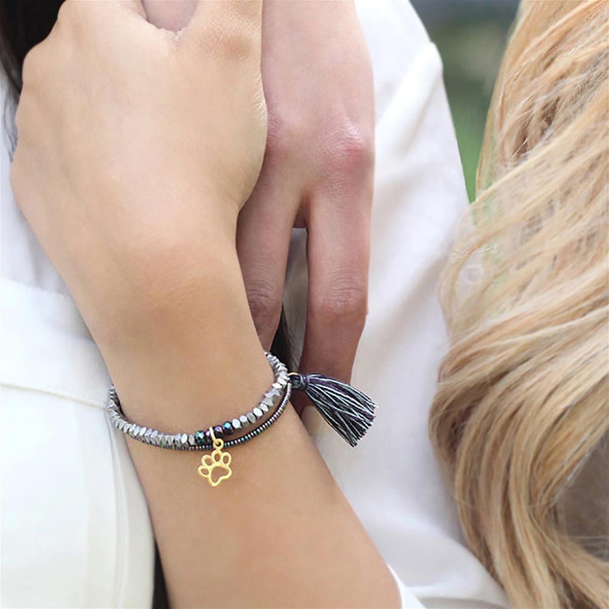 دستبند سنگی  کد BSH051