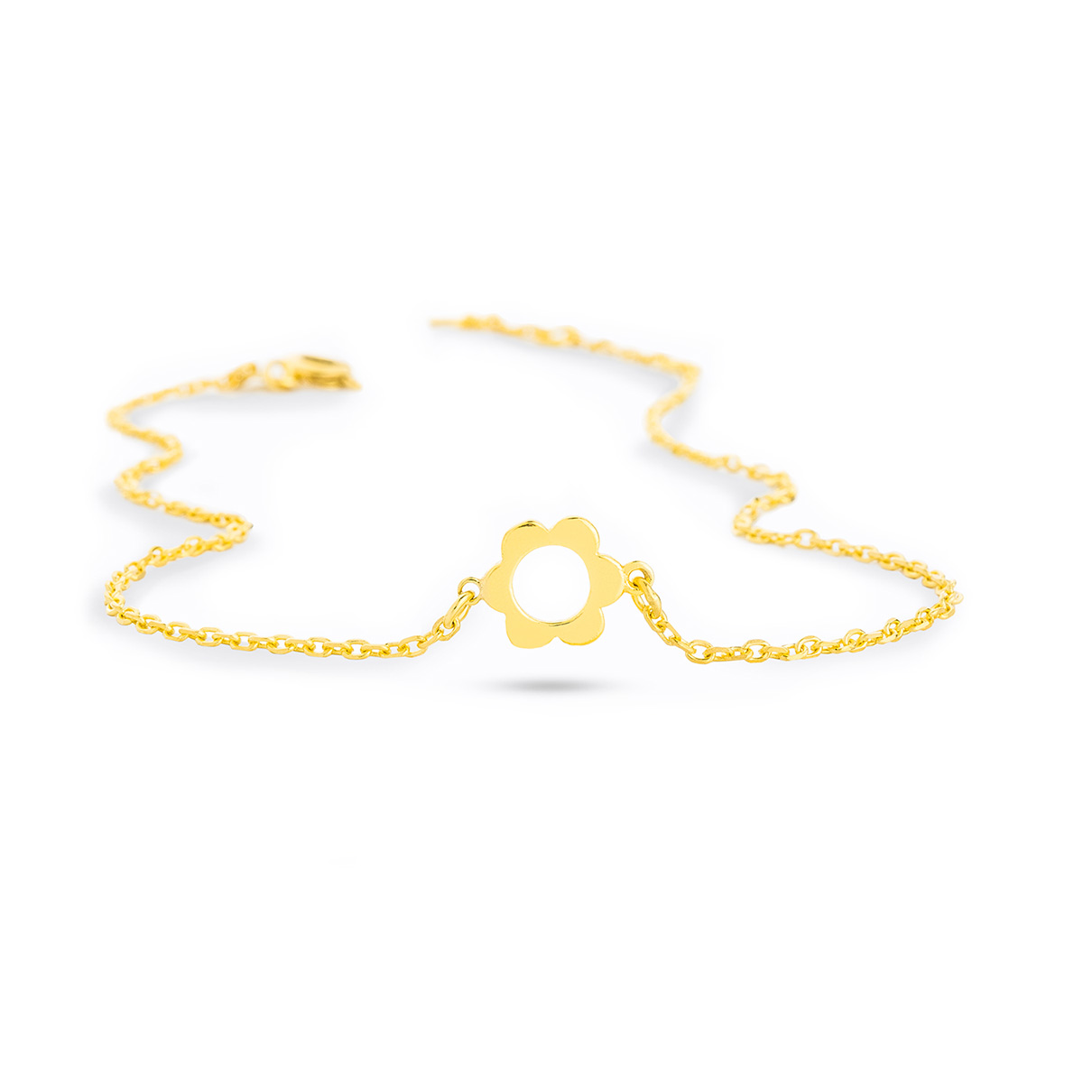 دستبند زنجير طلا  کد BMH029