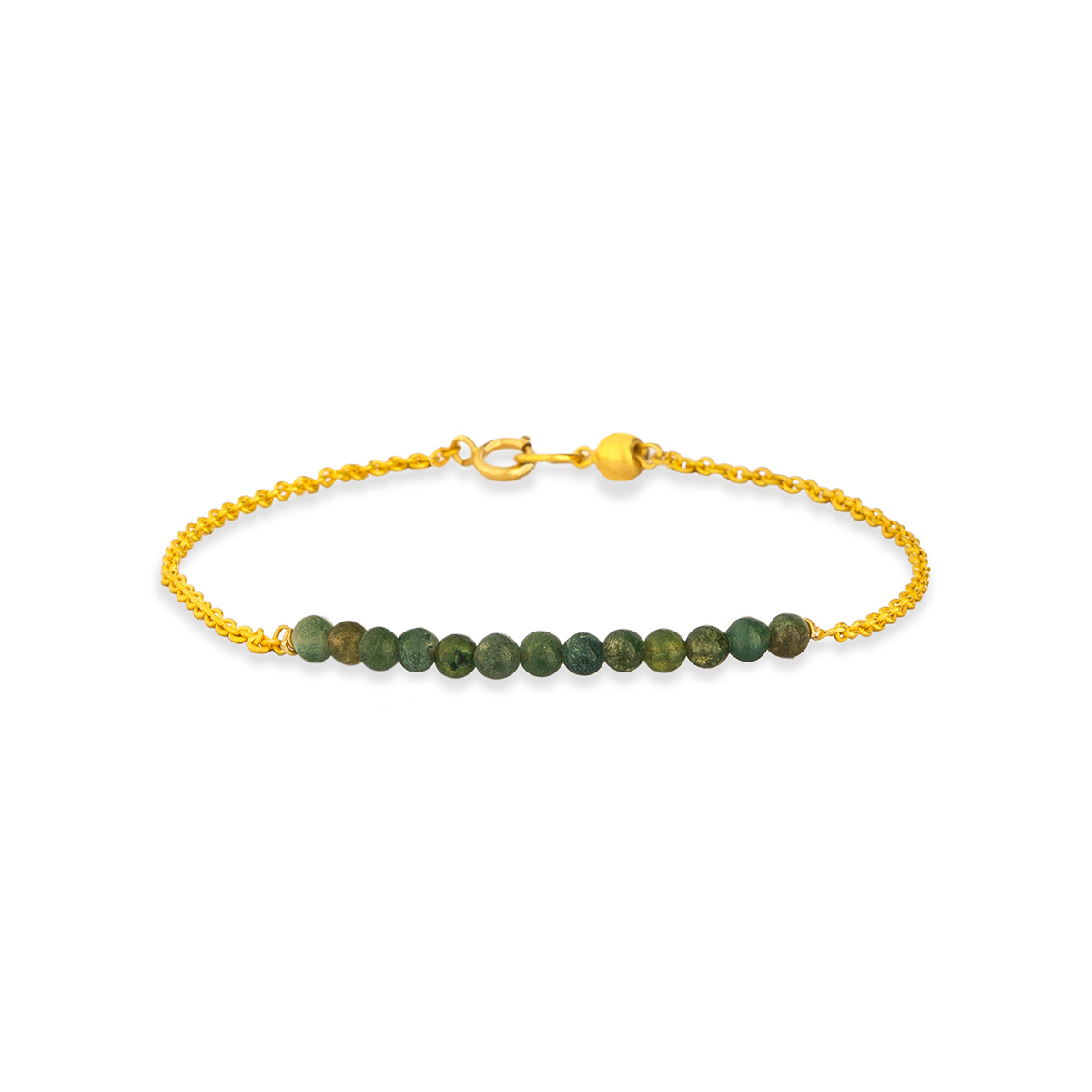 دستبند زنجير طلا  کد BT022