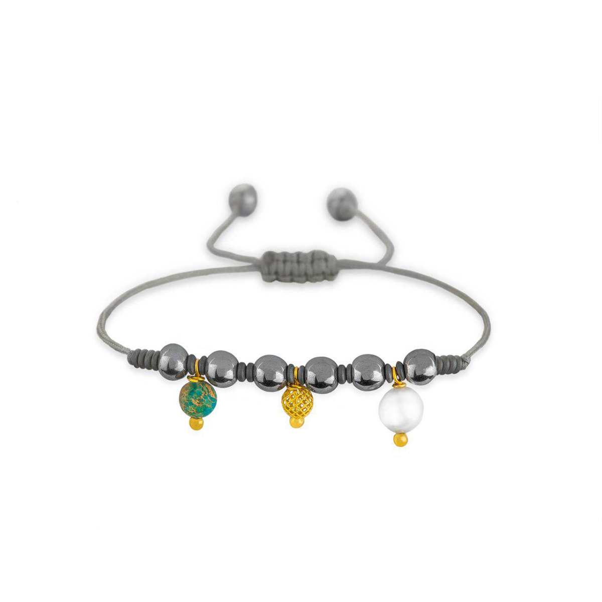 دستبند سنگی  کد BSH084