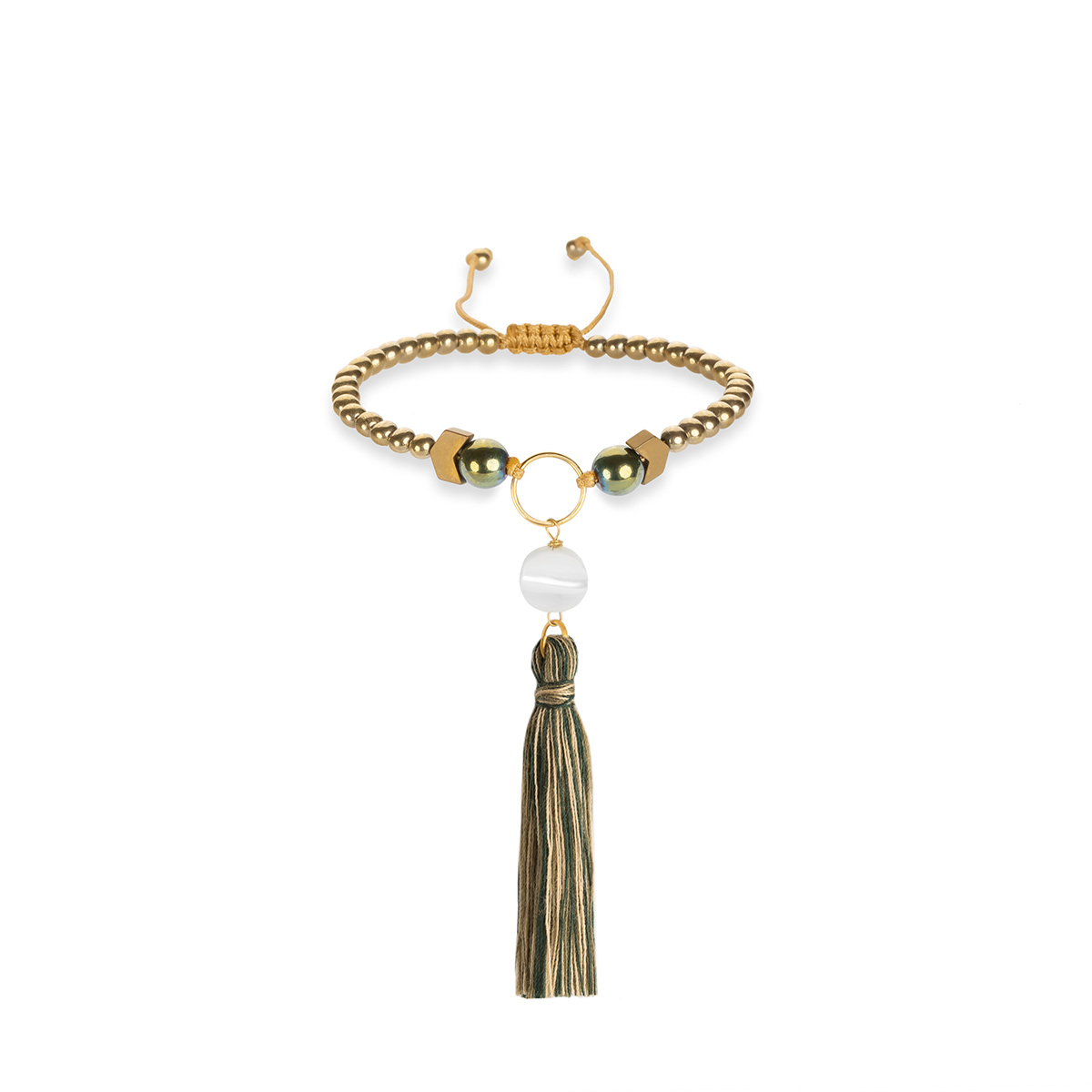 دستبند سنگی  کد BSH225