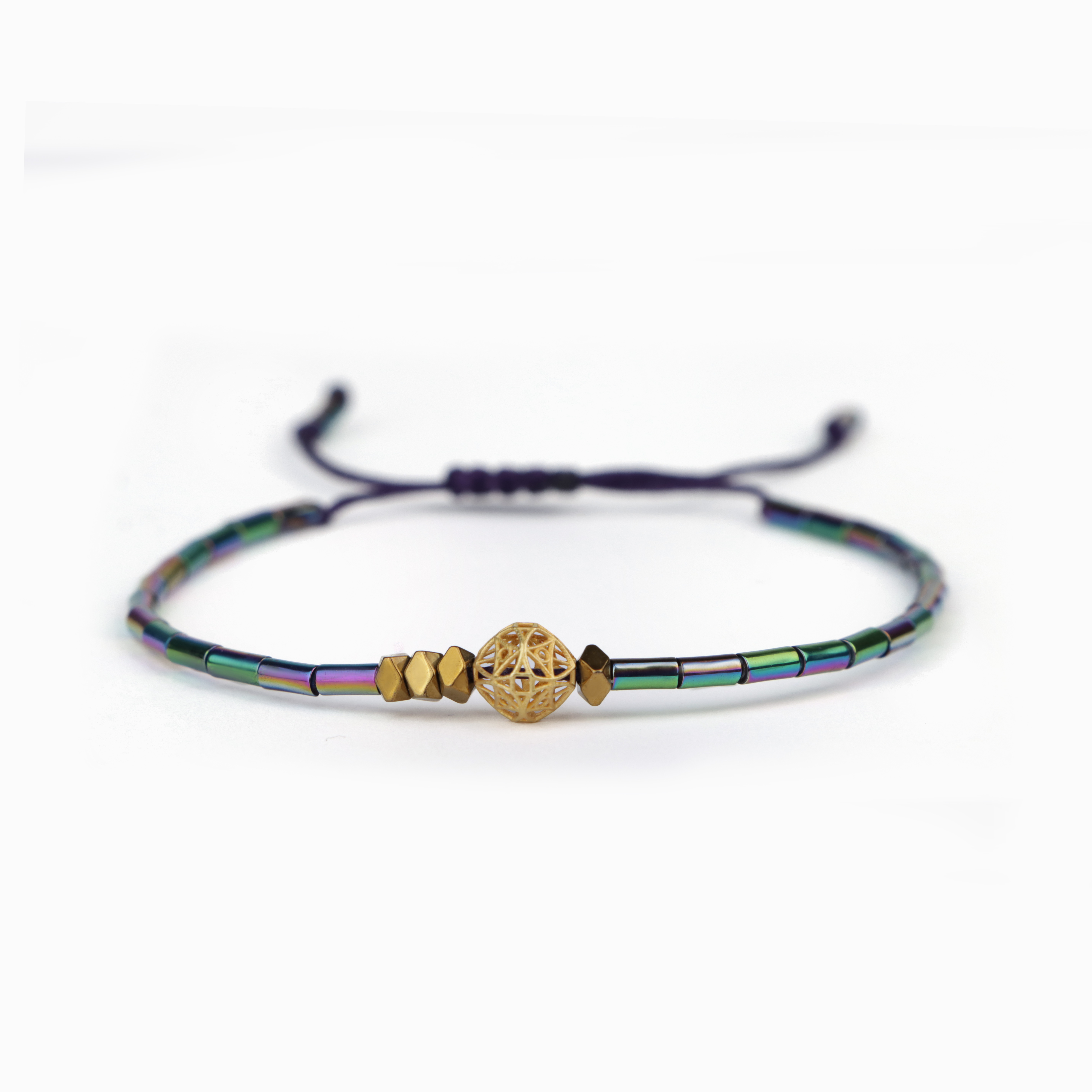 دستبند سنگی  کد TSB115