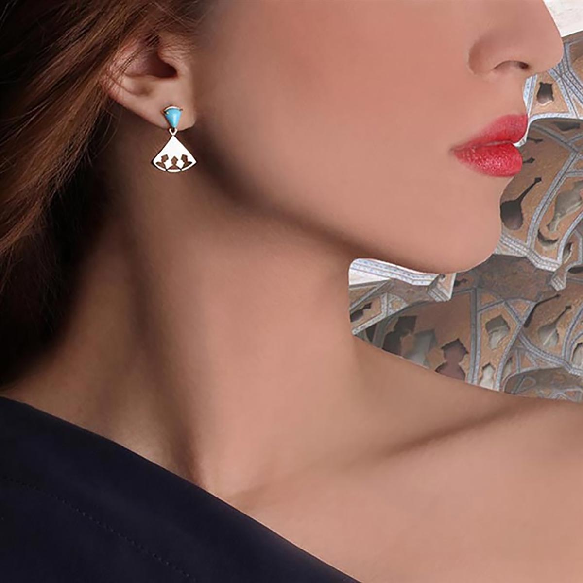 گوشواره  کد EM245