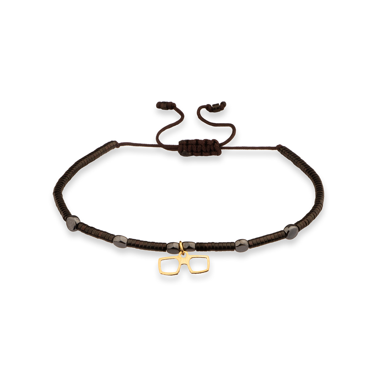 دستبند سنگی عینک لیزری کد LMB072