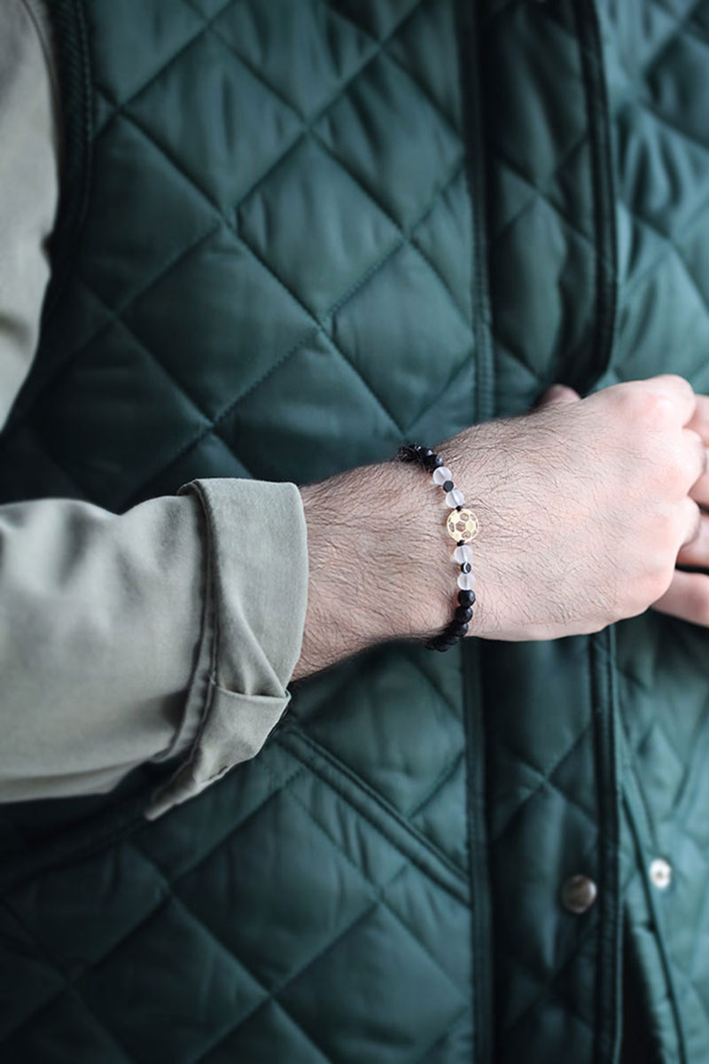 دستبند سنگی  کد BSH121