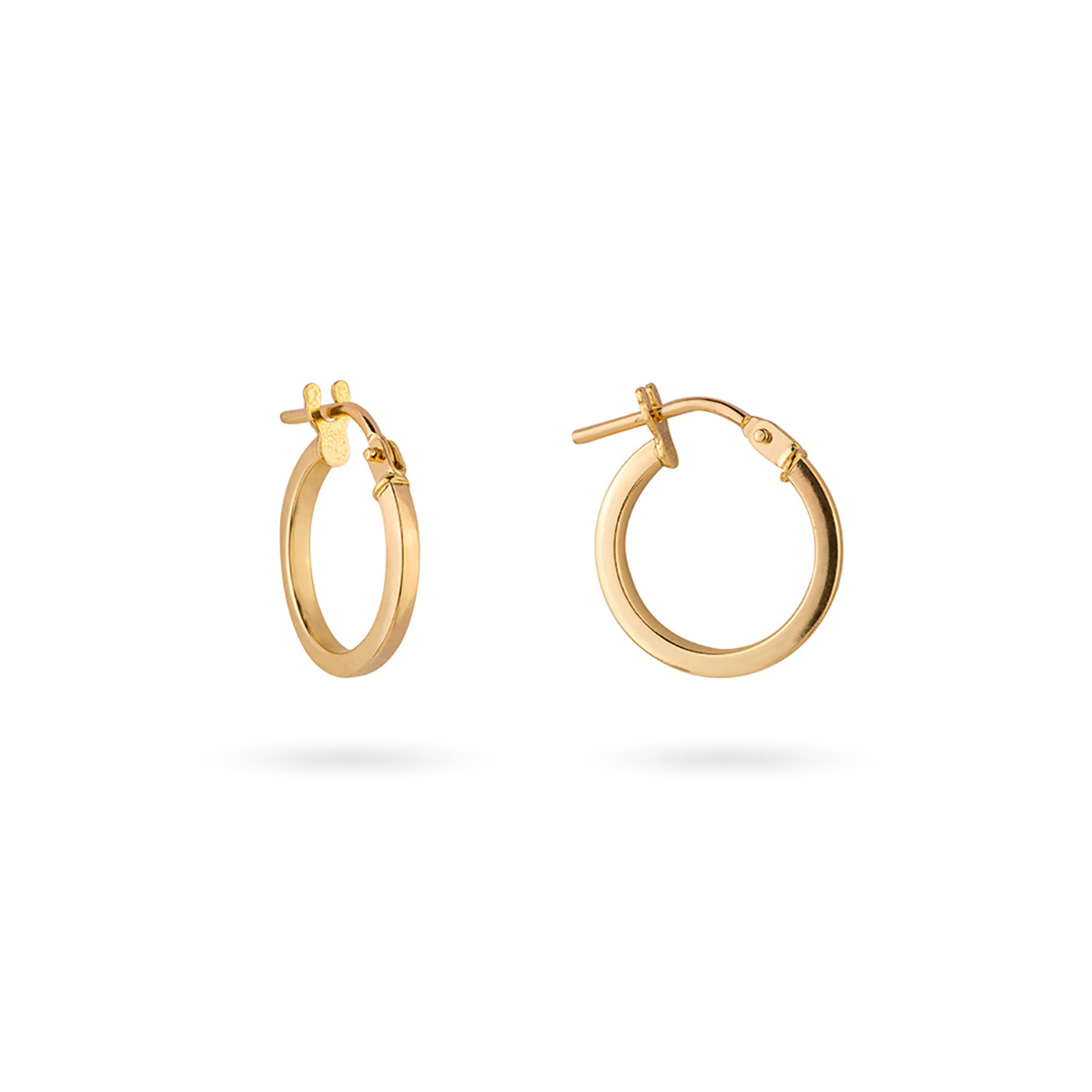 گوشواره حلقه ساده نازک کوچک کد EMR175