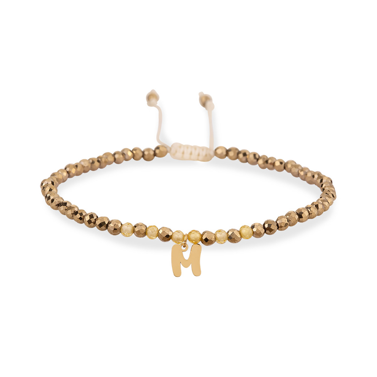 دستبند سنگی M سنگی کد BSH425